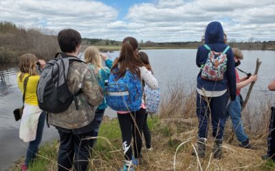 Alexander Students Visit Machias Preserves!