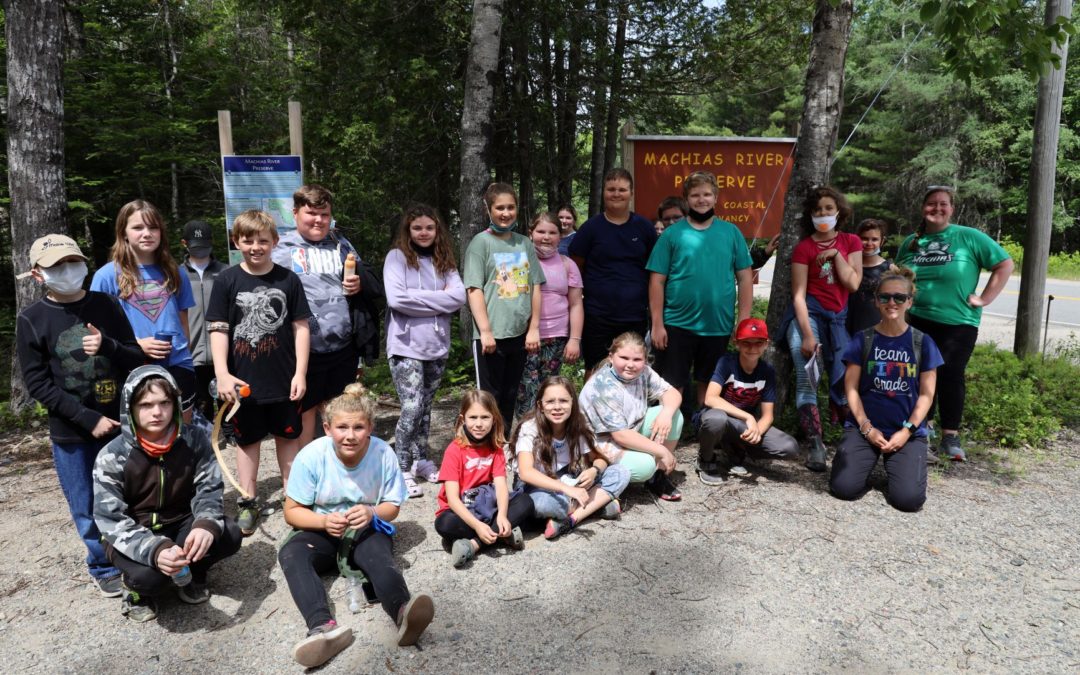 Machias 5th Graders conclude a year of Outdoor Ed!