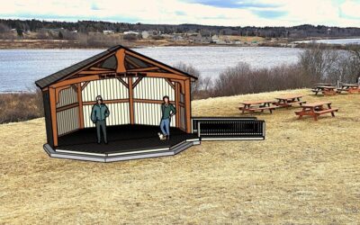 Building A Community Stage In Memory of Machias Town Manager